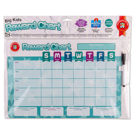 LCBF Reward Chart Magnetic Big Kids - Cafe Supply