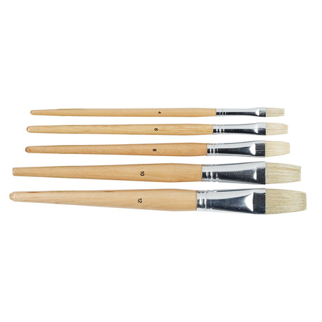 EC Brushes Hog Hair Flat Pack 60 - Cafe Supply