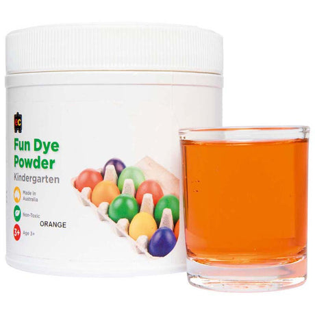 EC Craft Fun Dye Powder Orange 500gms - Cafe Supply