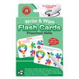 LCBF Write & Wipe Flashcards Preschool Skills w/Marker - Cafe Supply
