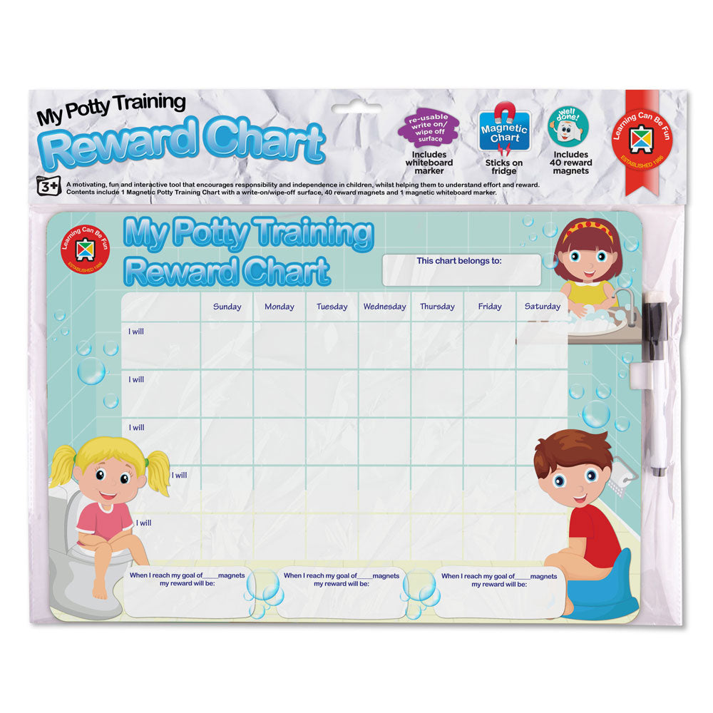LCBF Reward Chart Magnetic My Potty Training - Cafe Supply