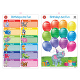 LCBF Wall Chart Birthdays Are Fun Poster - Cafe Supply
