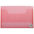 FM Wallet Polywally 325F Pink Transparent - Cafe Supply