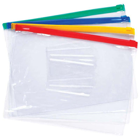 FM Data Wallet A5 Clear PVC - Cafe Supply