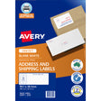 Avery Label J8163-50 Inkjet 14up 50 Sheets 99x38mm - Cafe Supply