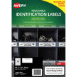 Avery Weather Resistant Removable Label L4778 Laser 45.7x21.2mm White 48up 20 Sheets - Cafe Supply