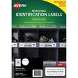 Avery Weather Resistant Removable Label L4716 Laser 30mm White 48up 20 Sheets - Cafe Supply