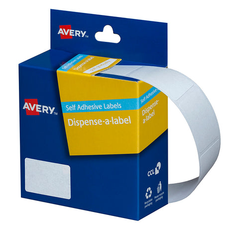 Avery Label Dispenser DMR2432W 24x32mm White 420 Pack - Cafe Supply