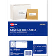 Avery Label L7159 General Use 64x33.8mm 24up 100 Sheets - Cafe Supply