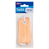 Avery Tag-It Pastel Peach 24 Pack 48x96mm - Cafe Supply
