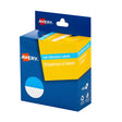 Avery Label Dispenser Blue & White Round 24mm 300 Pack - Cafe Supply