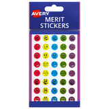 Avery Merit Stickers Mini Smiley Face Round 13mm 800 Pack - Cafe Supply
