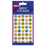 Avery Merit Stickers Mini Assorted Captions Round 13mm 800 Pack - Cafe Supply