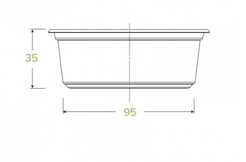 240ML CLEAR BIOBOWL - Cafe Supply