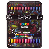Uni Posca Pastels Assorted Set of 24 - Cafe Supply