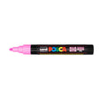 Uni Posca Marker 1.8-2.5mm Med Bullet Fluoro Pink PC-5M - Cafe Supply