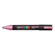 Uni Posca Marker 1.8-2.5mm Med Bullet Metallic Pink PC-5M - Cafe Supply