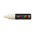 Uni Posca Marker 8.0mm Bold Chisel Ivory PC-8K - Cafe Supply