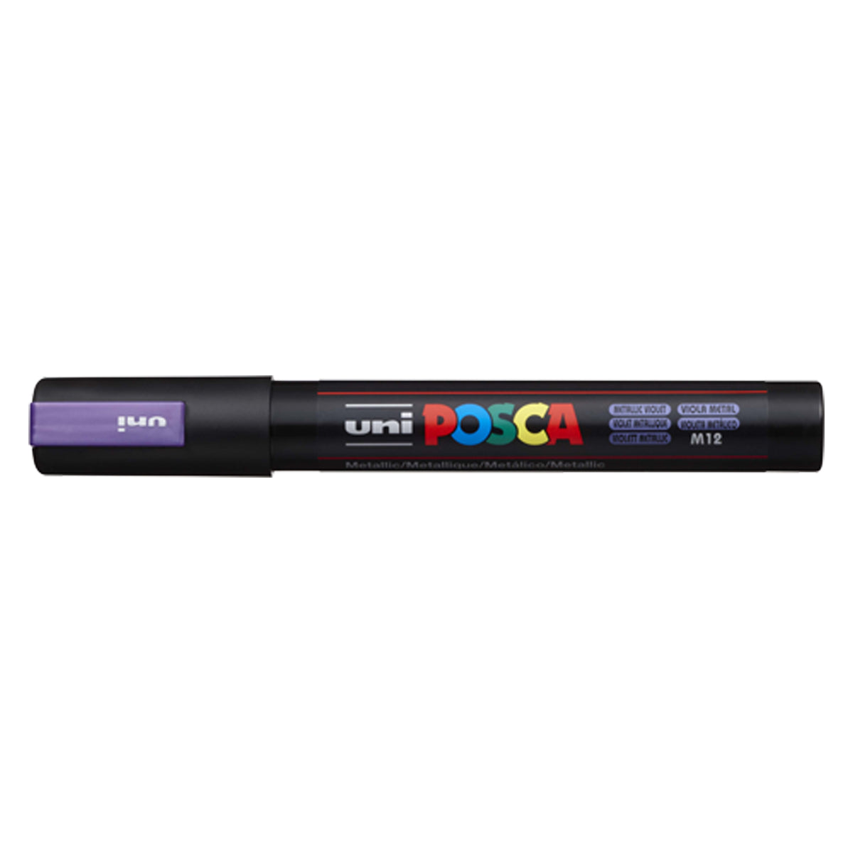 Uni Posca Marker 8.0mm Bold Chisel Metallic Violet PC-8K - Cafe Supply