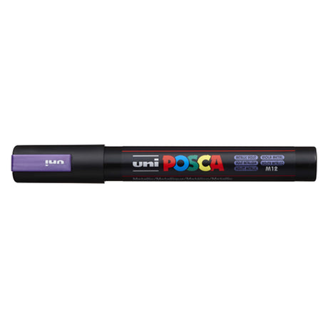 Uni Posca Marker 8.0mm Bold Chisel Metallic Violet PC-8K - Cafe Supply
