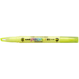 Uni Propus Window Double-Ended Highlighter 4.0mm/0.6mm Yellow PUS-102 - Cafe Supply