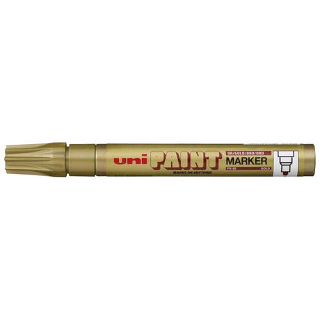 Uni Paint Marker 2.8mm Bullet Tip Gold PX-20 - Cafe Supply