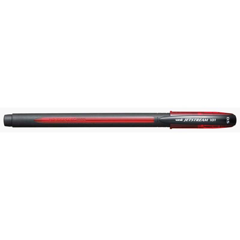 Uni Jetstream 101 Capped 0.5mm Red SX101-05 - Cafe Supply