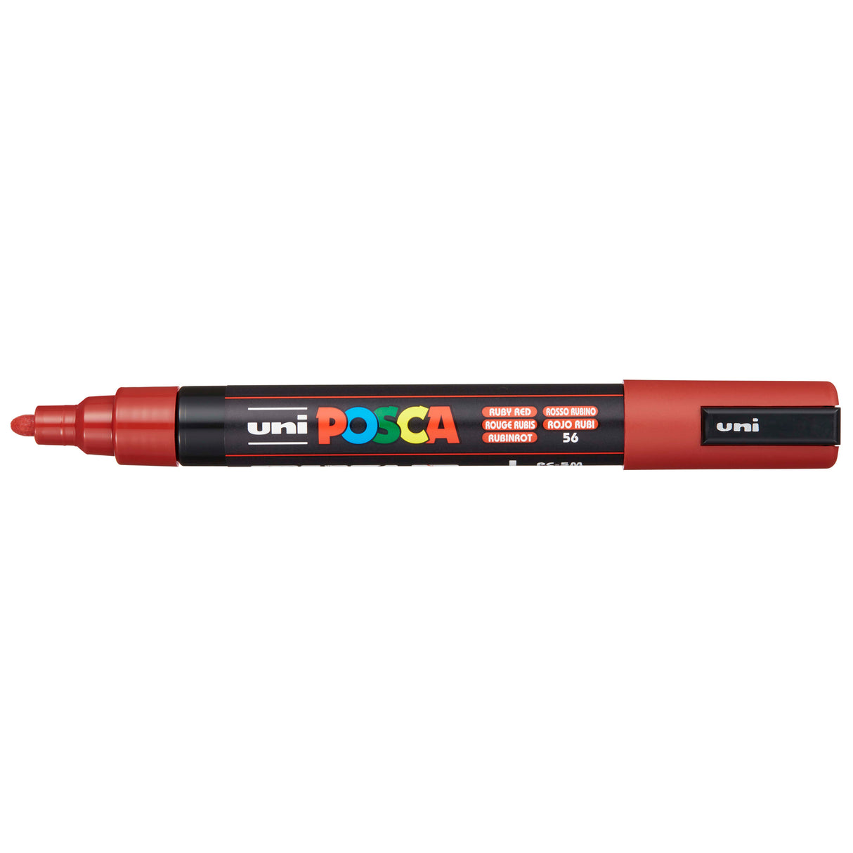 Uni Posca Marker 1.8-2.5mm Med Bullet Ruby Red PC-5M - Cafe Supply
