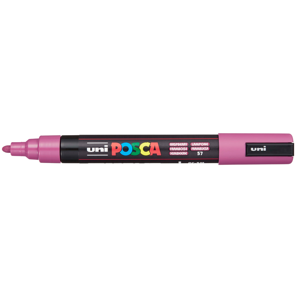 Uni Posca Marker 1.8-2.5mm Med Bullet Raspberry PC-5M - Cafe Supply
