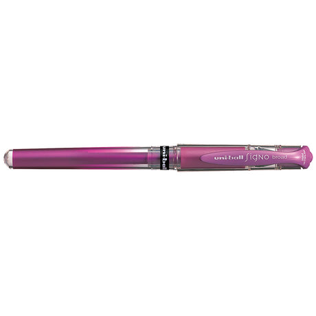 Uni-ball Signo Broad 1.0mm Capped Metallic Pink UM-153 - Cafe Supply