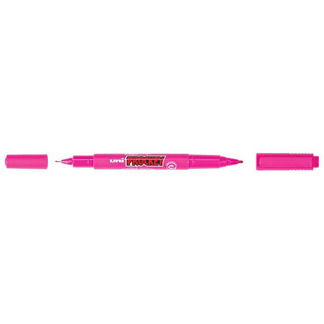 Uni Prockey Marker Dual Tip 0.4/0.9mm Wine PM-120 - Cafe Supply