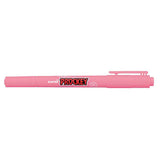 Uni Prockey Marker Dual Tip 0.4/0.9mm Pink PM-120 - Cafe Supply