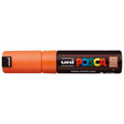 Uni Posca Marker 8.0mm Bold Chisel Orange PC-8K - Cafe Supply