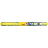 Uni Promark Highlighter 4.0mm Chisel Yellow USP-105 - Cafe Supply