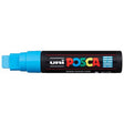 Uni Posca Marker 15.0mm Extra-Broad Chisel Light Blue PC-17K - Cafe Supply