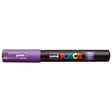 Uni Posca Marker 0.7mm Ultra-Fine Round Tip Violet PC-1M - Cafe Supply