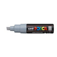 Uni Posca Marker 8.0mm Bold Chisel Grey PC-8K - Cafe Supply