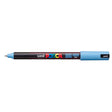 Uni Posca Marker 0.7mm Ultra-Fine Pin Tip Glacier Blue PC-1MR - Cafe Supply