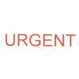 Dixon Stamp 041 Urgent Red Pre Inked - Cafe Supply