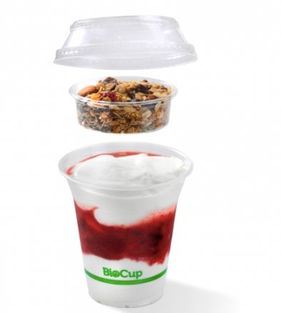 300-700ML CLEAR DOME NO HOLE LID - Cafe Supply