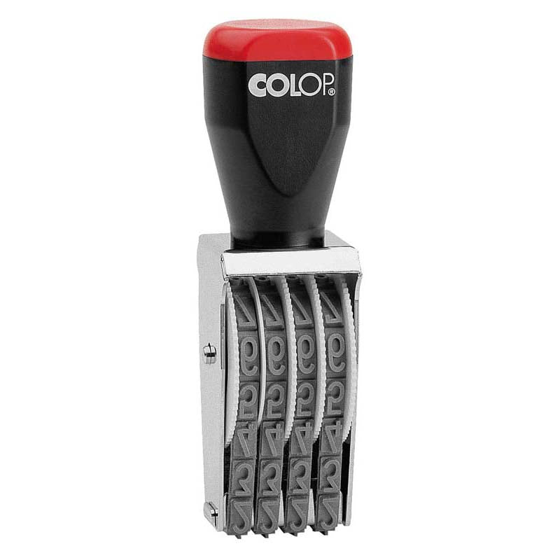 Colop Stamp Numberer 12004 4 Band 12mm - Cafe Supply