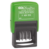 Colop Stamp Dater Greenline S260/L1 Received - Cafe Supply
