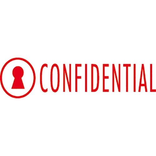 Colop Roller Stamp Confidential - Cafe Supply