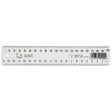 Taurus Ruler 200mm Clear - Cafe Supply