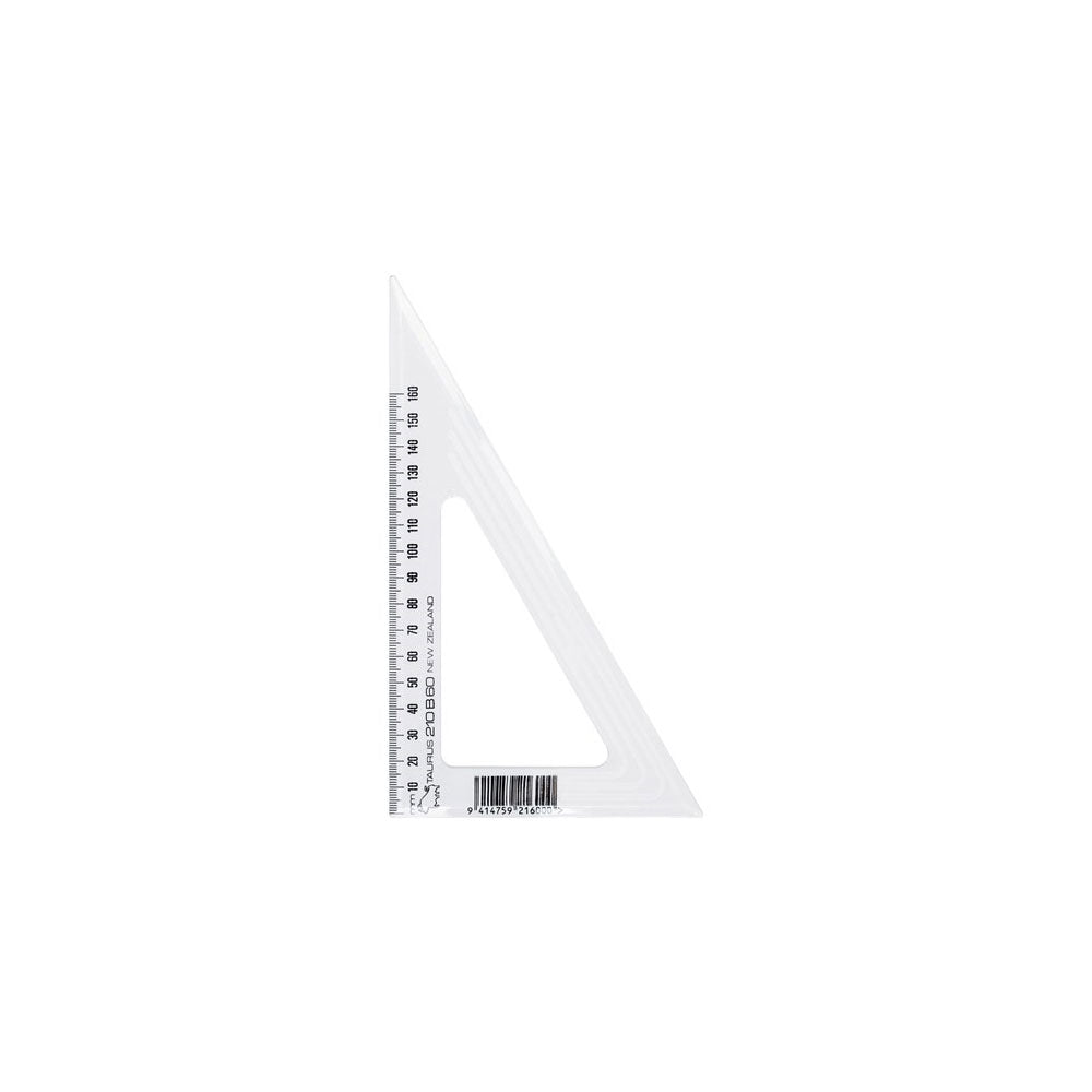 Taurus Set Square 21cm 60 Degree Bevelled Edge - Cafe Supply