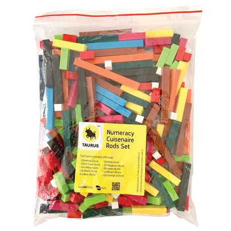 Taurus Numeracy Rods Set 241 Pieces - Cafe Supply