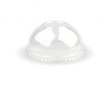 390-650/12-22OZ 90MM PET PAPER COLD CUP CLEAR DOME SLOT LID - Cafe Supply