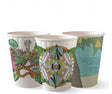 390ML / 12OZ (90MM) ART SERIES DOUBLE WALL BIOCUP - Cafe Supply