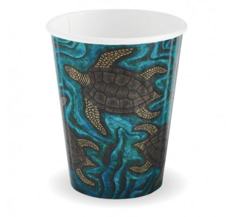 390ML / 12OZ (90MM) INDIGENOUS ART DOUBLE WALL BIOCUP - Cafe Supply