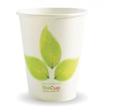 390ML / 12OZ (90MM) LEAF SINGLE WALL BIOCUP - Cafe Supply